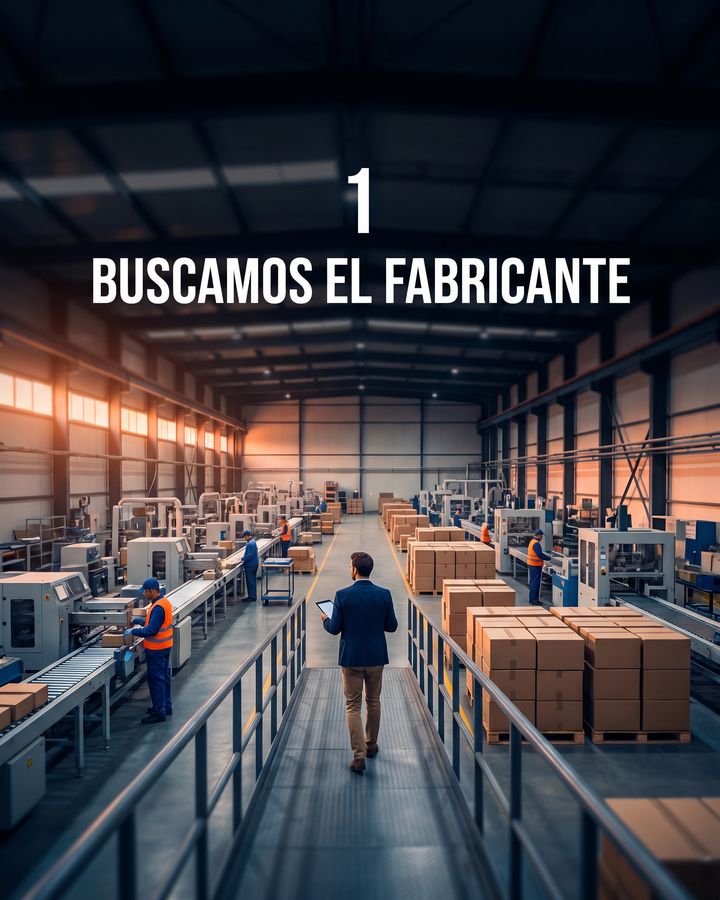 Paso 1: buscamos el fabricante